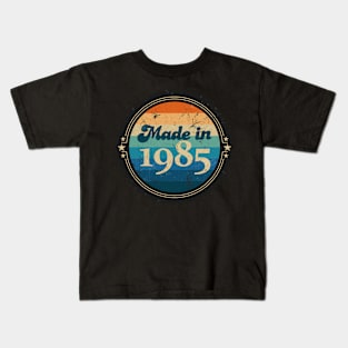 Retro Vintage Made In 1985 Kids T-Shirt